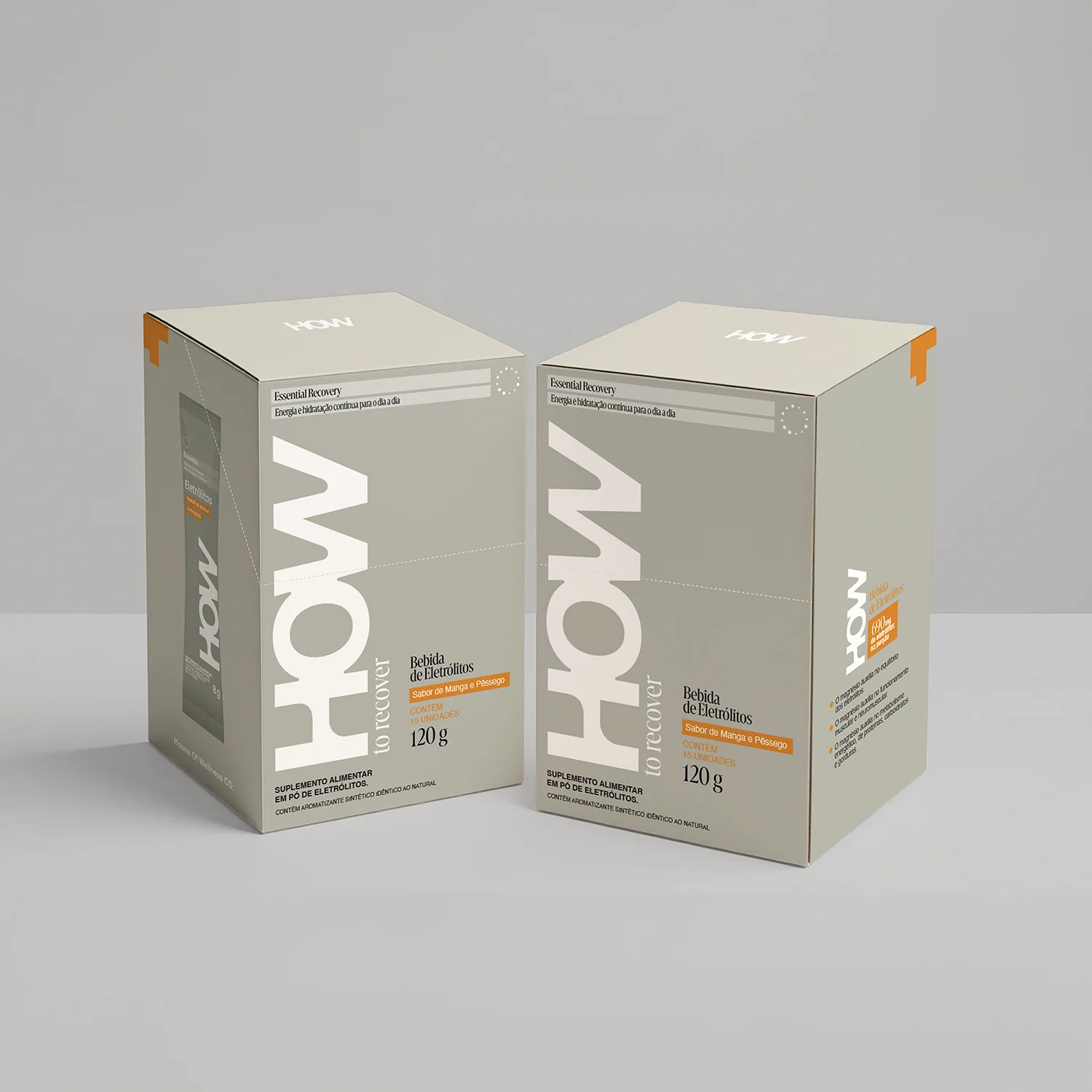 Essential Recovery Manga e Pêssego 15un